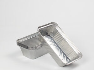 Rechteckige Aluminium-Schale 688 ml - R13-670L