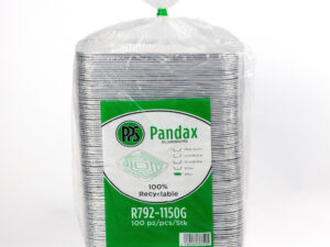 Menüschale aus Aluminium (G-Rand) 1250 ml - R792-1150G