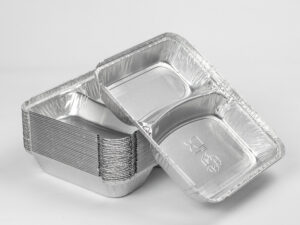 Menüschale aus Aluminium (L-Rand) 487-336 ml - R80L