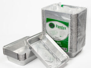Rechteckige Aluminium-Schale 910 ml -R84-861L